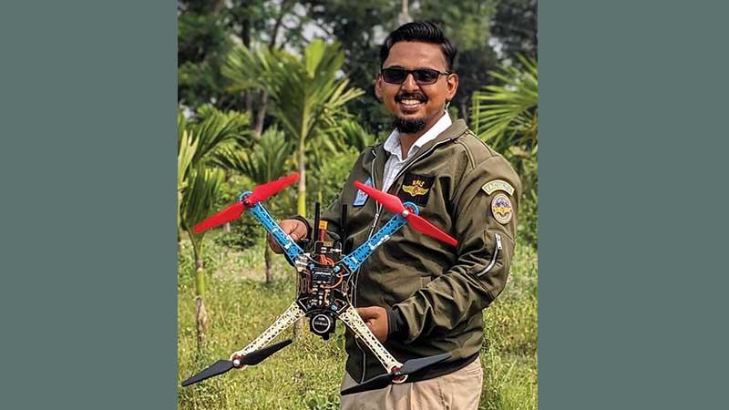 বাংলা কমান্ডে চলে যে ড্রোন
