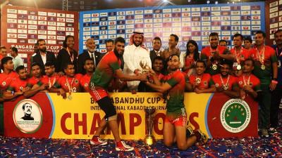 বঙ্গবন্ধু আন্তর্জাতিক কাবাডিতে বাংলাদেশের চতুর্থ শিরোপা