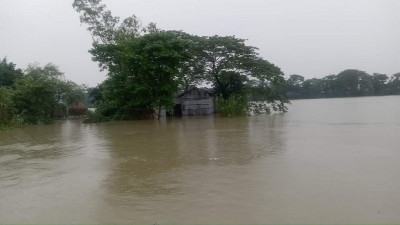 সিলেটে বন্যায় পানিবন্দি ৭ লাখ মানুষ