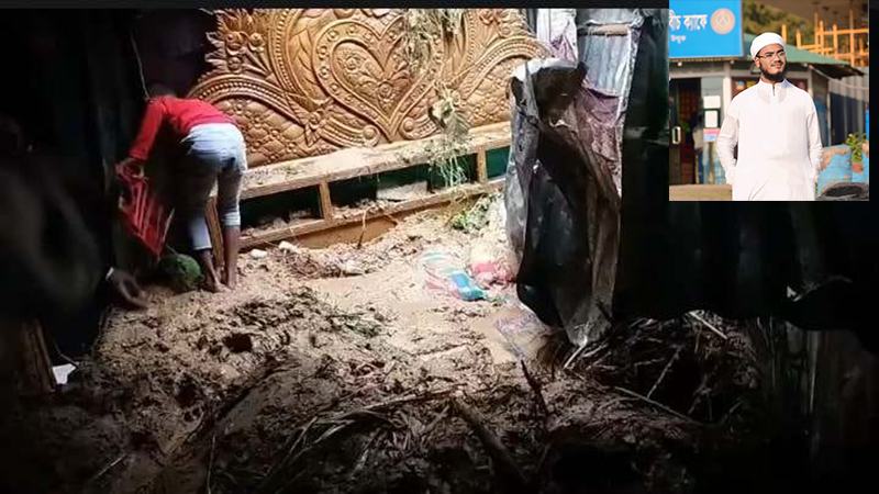 কক্সবাজারে পাহাড় ধসে অন্তঃসত্ত্বা নারীসহ স্বামীর মৃত্যু