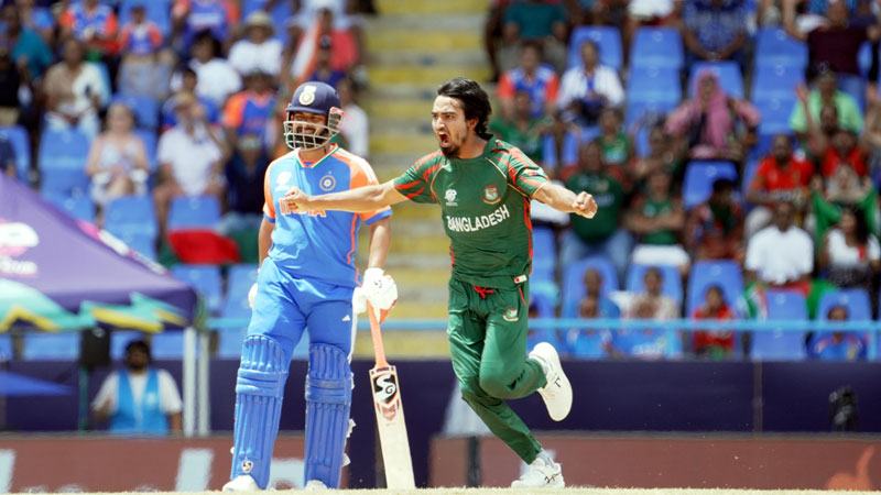 ভারতের কাছে ৫০ রানে হারল বাংলাদেশ