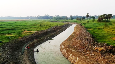 সেচ সংকট নিরসনে মাদারীপুরে খাল খনন