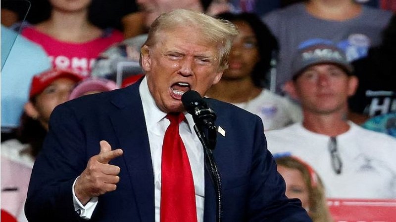 With Biden out, Trump and Harris exchange barbs in reset US presidential race