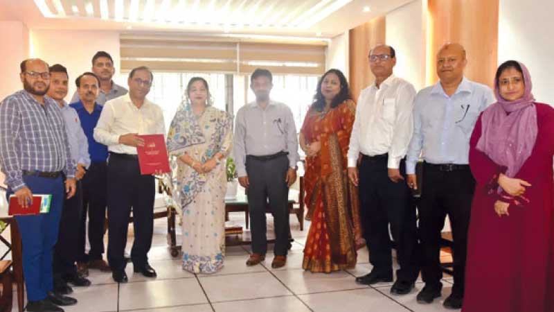বাংলাদেশ অ্যাক্রেডিটেশন বোর্ডের সনদ পেল বিএসটিআই