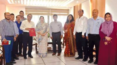 বাংলাদেশ অ্যাক্রেডিটেশন বোর্ডের সনদ পেল বিএসটিআই