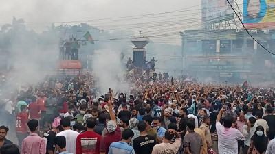 দ্বিতীয় দিনের মত রণক্ষেত্র বগুড়া, নিহত চার