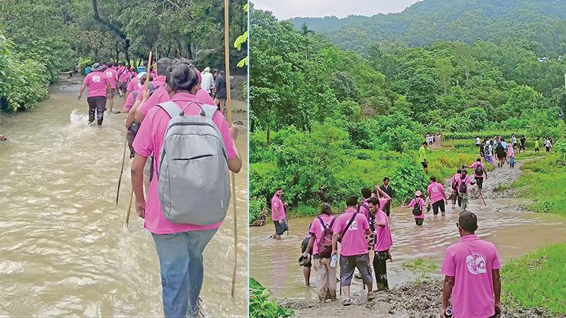 নাপিত্তাছড়ায় নিবিড় নৈঃশব্দ্যে দুরন্ত ভ্রমণ