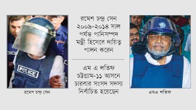 রমেশ চন্দ্র সেন কারাগারে এমএ লতিফ রিমান্ডে