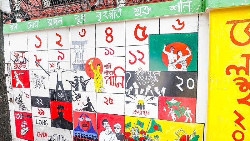 আন্দোলনের দিনলিপি
