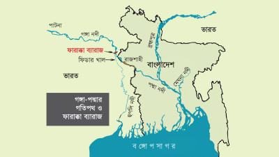 ফারাক্কা উদ্বোধনের দিন আমন্ত্রণ সত্ত্বেও বাংলাদেশ থেকে কোনো প্রতিনিধি দল পাঠানো হয়নি