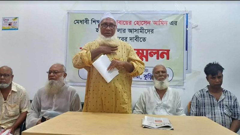 জোবায়ের হত্যার দেড় মাসেও গ্রেফতার হয়নি আসামি