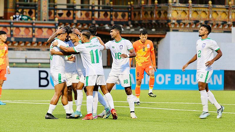 ভুটানের মাঠে বাংলাদেশকে জেতালেন মোরসালিন