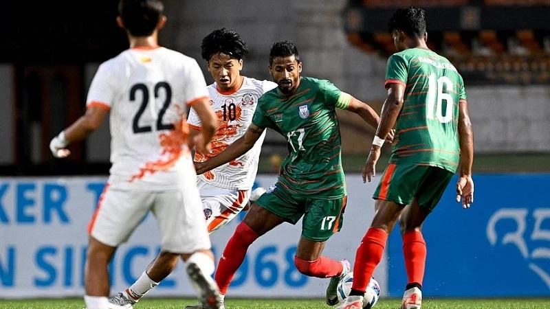 ভুটানের কাছে বাংলাদেশের দ্বিতীয় হার