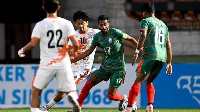 ভুটানের কাছে বাংলাদেশের দ্বিতীয় হার
