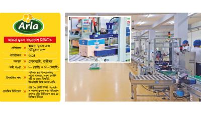 আরলার মান বজায় রেখেই বাংলাদেশের কারখানায় চলে গুঁড়া দুধের প্যাকেজিং