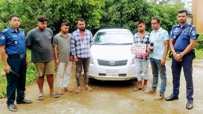 ব্রাহ্মণবাড়িয়ায় ৫ ভুয়া সাংবাদিক আটক