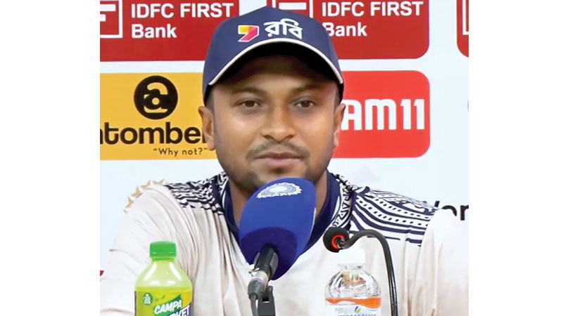 টেস্ট ও টি-টোয়েন্টি থেকে অবসরের ঘোষণা সাকিবের