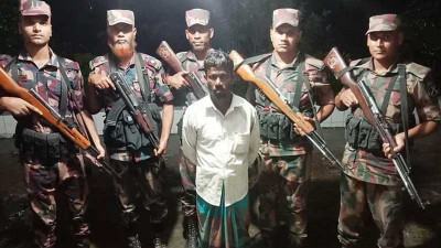 কুড়িগ্রাম সীমান্তে ভারতীয় নাগরিক আটক