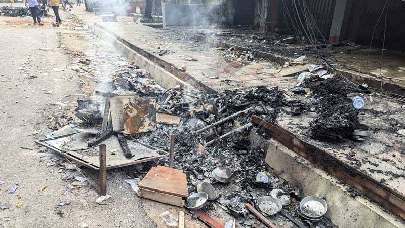 রাঙ্গামাটিতে সহিংসতায় ৯ কোটি টাকার সম্পদের ক্ষতি