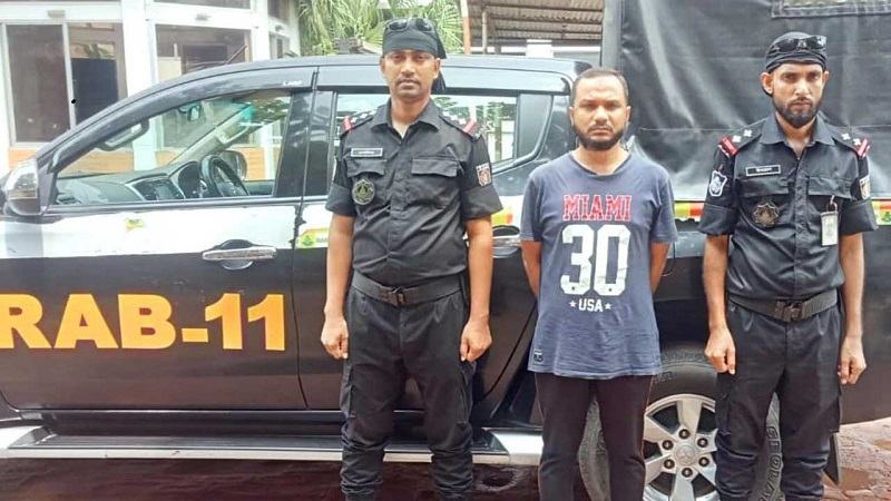 ত্বকি  হত্যা মামলার আরেক আসামি গ্রেফতার