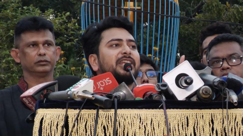 বাংলাদেশকে আর কোনো আধিপত্য শক্তির আওতায় আসতে দিবে না জনগণ: নাহিদ ইসলাম