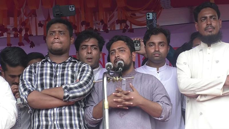 বিচার ও সংস্কার ছাড়া নির্বাচন মেনে নেবে না জনগণ: নাহিদ ইসলাম