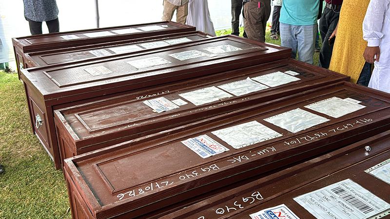 এত মরদেহ এর আগে একসঙ্গে দেখেনি গণ্ডগোহালীর মানুষ