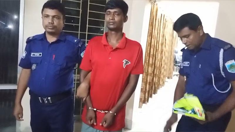 নাটোরে সড়ক দুর্ঘটনায় অভিযুক্ত ট্রাকচালককে আটক করেছে র‌্যাব