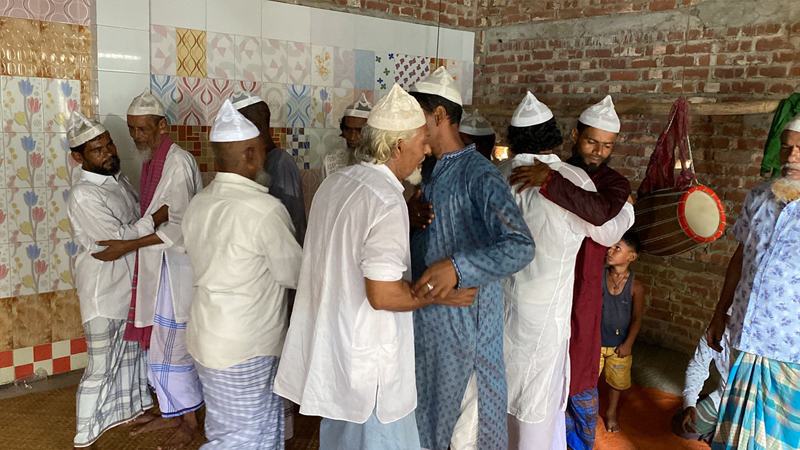 নোয়াখালীর ৫ গ্রামে ঈদের জামাত অনুষ্ঠিত