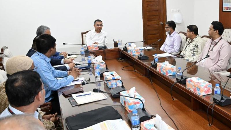 বিআরটি প্রকল্প নিয়ে সভা করলেন প্রধানমন্ত্রী