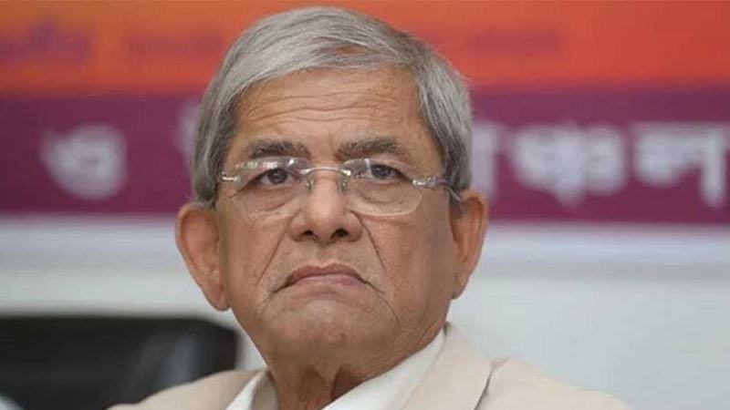 ফারাক্কা বাঁধের জন্য দায়ী তৎকালীন আওয়ামী লীগ সরকার: মির্জা ফখরুল