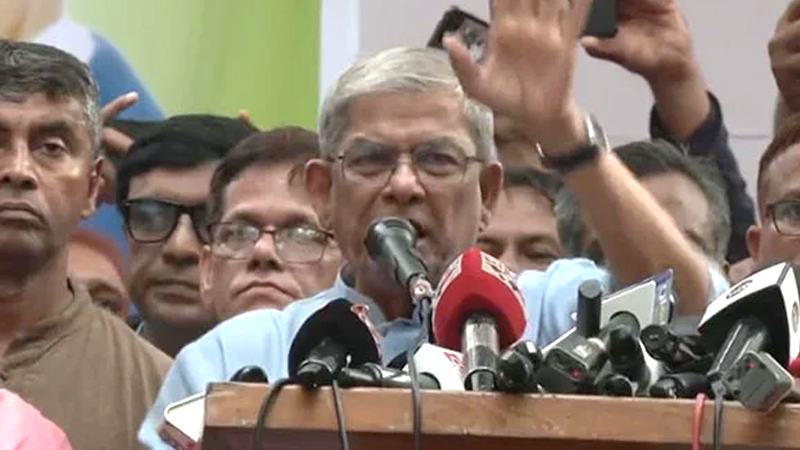 যুক্তরাষ্ট্রের শুল্ক কমানোর সিদ্ধান্ত ভালো খবর: মির্জা ফখরুল