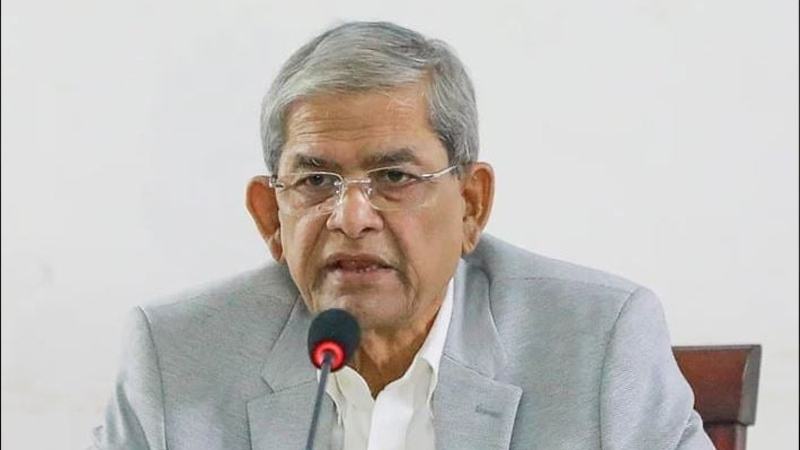 চলমান সব সংকটের একমাত্র সমাধান নির্বাচন: মির্জা ফখরুল