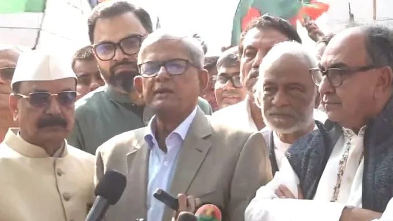 স্বাধীনতাবিরোধীরা আবার মাথাচাড়া দিয়ে উঠতে চায়: মির্জা ফখরুল