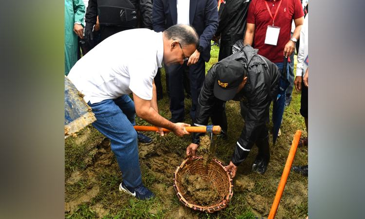 কক্সবাজারে পাতলী খাল পুনঃখনন কাজের উদ্বোধন করলেন প্রধানমন্ত্রী
