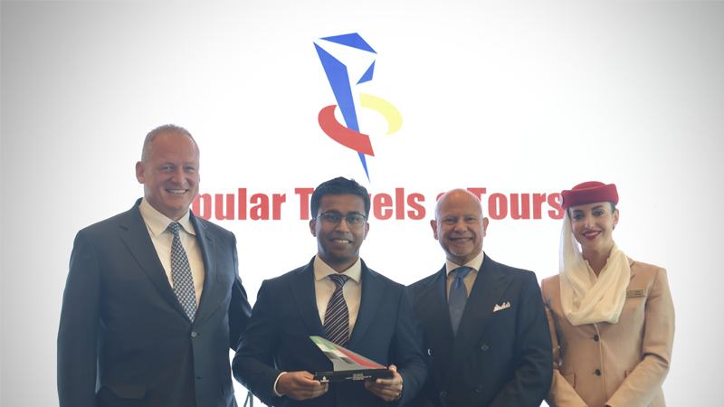 টানা তৃতীয়বার এমিরেটস ইতালি অ্যাওয়ার্ডস পেয়েছে পপুলার ট্রাভেলস