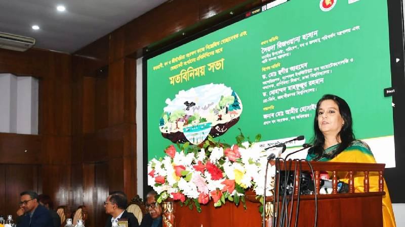 বন্যপ্রাণী রক্ষায় নতুন প্রজন্মের অগ্রণী ভূমিকা অনস্বীকার্য: পরিবেশ উপদেষ্টা