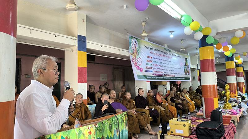 শান্তি ও সম্প্রীতির বন্ধনে সবাইকে ঐক্যবদ্ধ হওয়ার আহ্বান পার্বত্য উপদেষ্টার