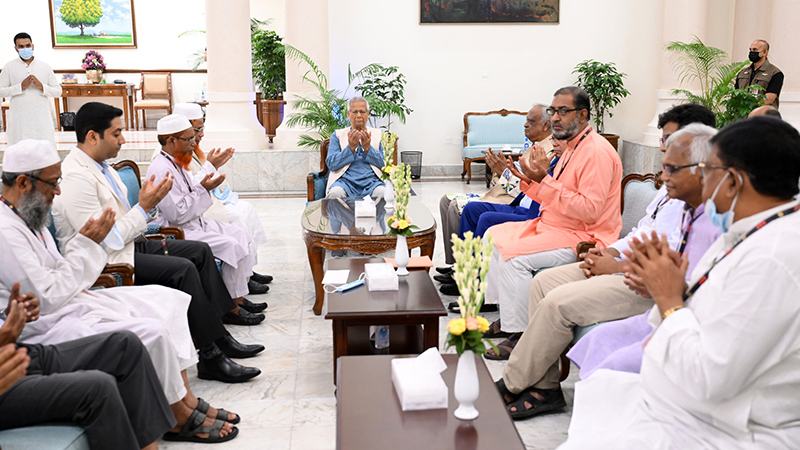 পতিত শক্তি গণ্ডগোল লাগিয়ে নির্বাচন ভন্ডুলের চেষ্টা করছে: প্রধান উপদেষ্টা