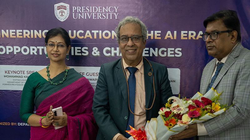 এআই যুগে প্রকৌশল শিক্ষার সম্ভাবনা ও চ্যালেঞ্জ নিয়ে ড. কায়কোবাদের আলোচনা