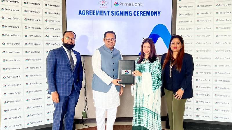 টু-হুইলার ইভি ক্রয়ে নারী গ্রাহকদের বিশেষ সুবিধা দিতে প্রাইম ব্যাংক ও আরএস গোল্ড-এর চুক্তি স্বাক্ষর