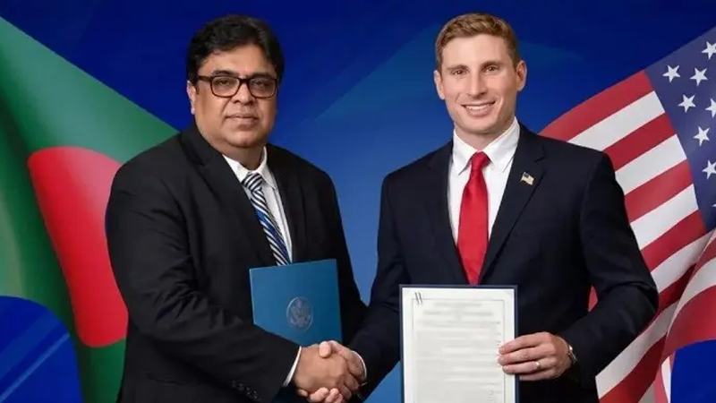 বাংলাদেশ-যুক্তরাষ্ট্রের কৌশলগত বেসামরিক পারমাণবিক সহযোগিতা চুক্তি সই