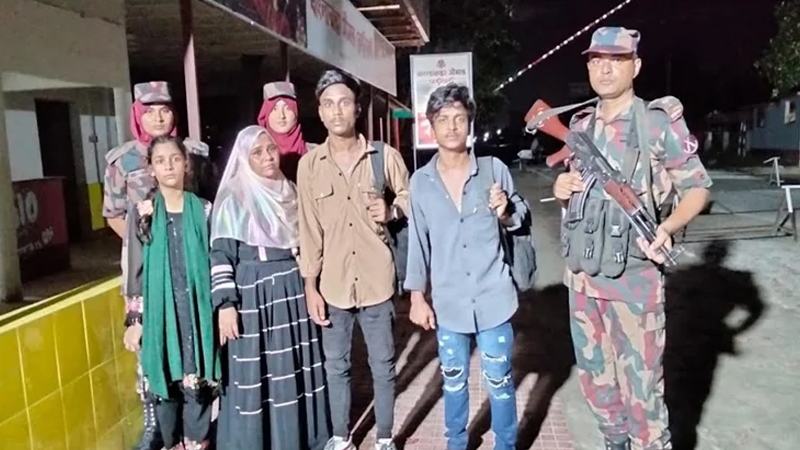 পঞ্চগড় সীমান্তে ৯ জনকে পুশইন করেছে বিএসএফ, একজনকে হস্তান্তর
