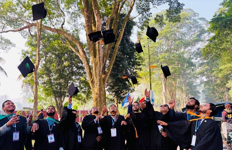 রাজশাহী বিশ্ববিদ্যালয়ের দ্বাদশ সমাবর্তন, সাবেক শিক্ষার্থীদের উচ্ছ্বাসে মুখরিত ক্যাম্পাস