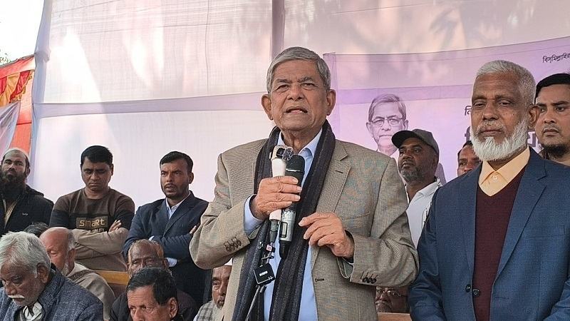 আগে ৭১ নিয়ে মাফ চান, পরে ভোট— মির্জা ফখরুল
