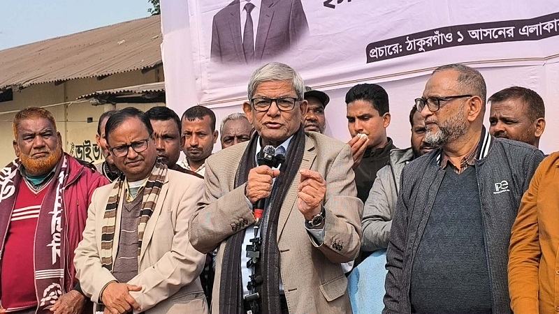 ব্যবসার জন্য না, বাপের জমি বিক্রি করে রাজনীতি করি— মির্জা ফখরুল