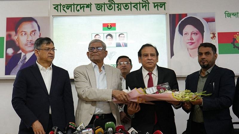 বিএনপিতে যোগ দিলেন রেজা কিবরিয়া