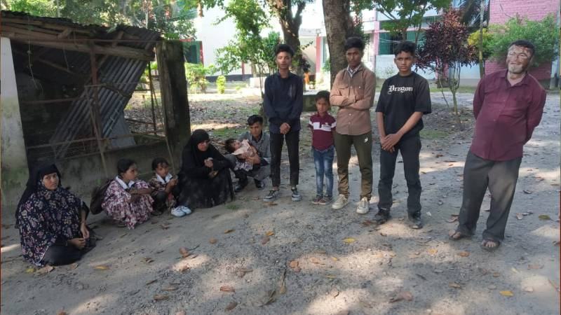 কু‌ড়িগ্রামে নারী-‌শিশুসহ ১১ রো‌হিঙ্গা আটক