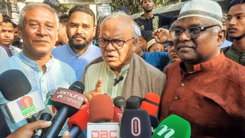 বড় সংকট তৈরি না হলে ফ্রেব্রুয়ারিতে নির্বাচনের জন্য প্রস্তুত বিএনপি: রিজভী