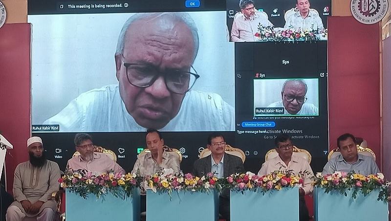 অশুভ ইচ্ছার কাছে রাষ্ট্রায়ত্ত প্রতিষ্ঠানকে স্থবির হতে দেয়া যাবে না: রিজভী